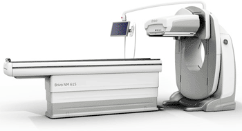 Image: The Brivo NM615 single photon emission computed tomography (SPECT) system (Photo courtesy of GE Healthcare).